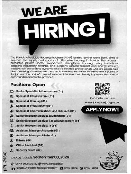 Government Jobs In Lahore Today For Security Guard